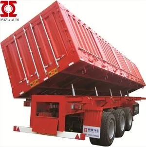 Τριάξονες Side Dump Trailer