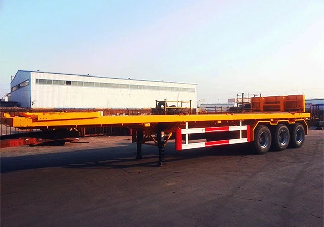 Κίνα Hot Sale Flatbed Tractor Trailer με ανθεκτική ποιότητα