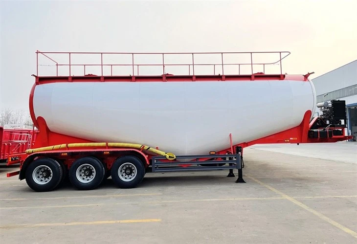 Hot Selling China, μάρκας TONGYA Dry Bulk Tank Semi Trailer με ποιότητα
