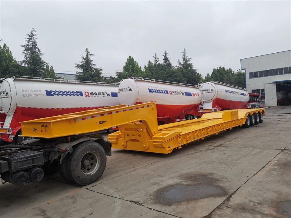 Ημι-ρυμουλκούμενο Hydraulic Gooseneck Lowbed