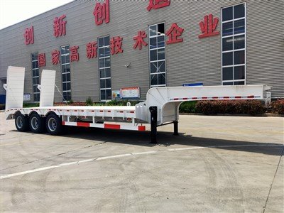 Semi Trailer For Execavator