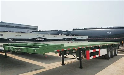 TONGYA 40ft Container Flatbed Semi Trailer με Ανθεκτική Ποιότητα