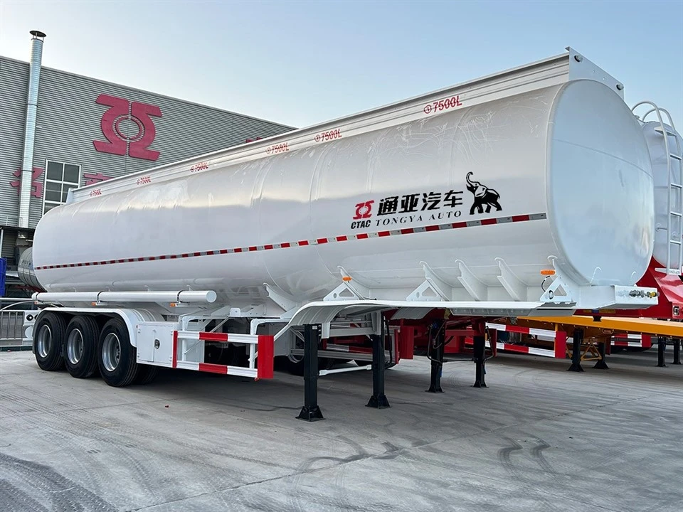 3 Axle Fuwa Oil Tanker Semi Trailer