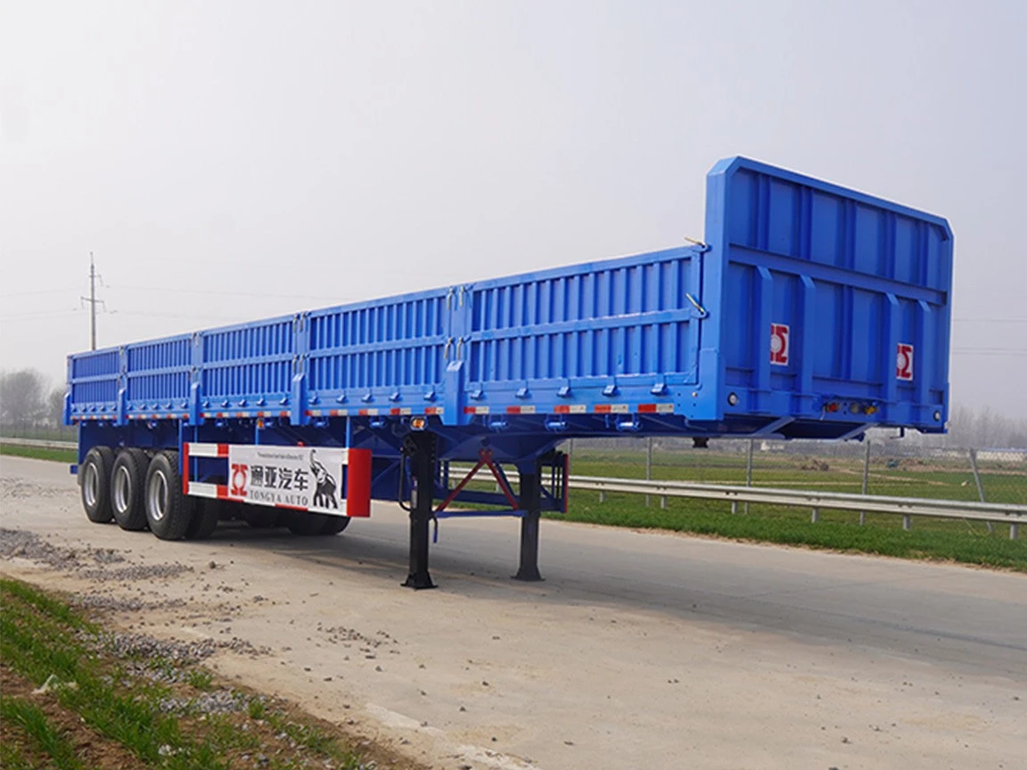 3 SEMI Trailer του πλευρικού τοίχου άξονα