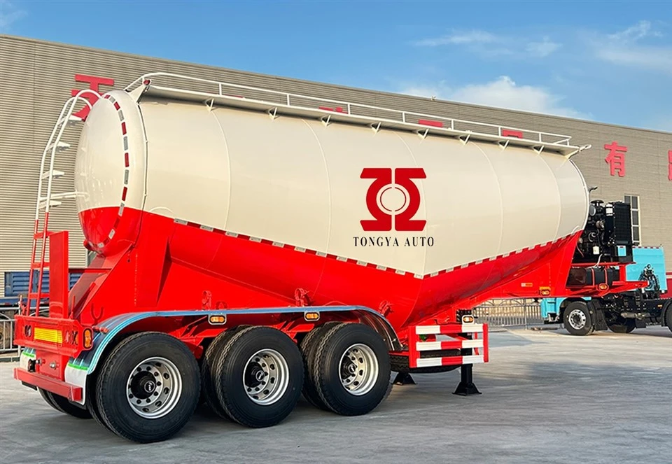 40T Bulk Cenemnt Tanker Semi Trailer με ντίζελ