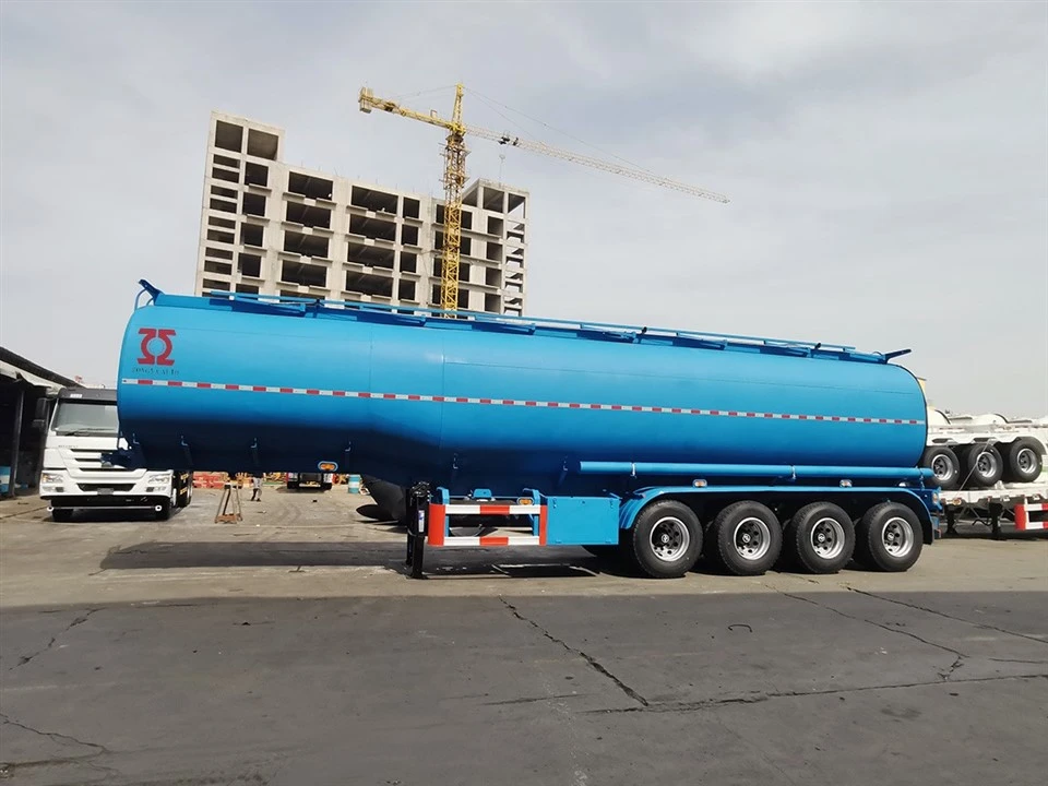 Χαμηλή Τιμή Πωλήσεις Αποθέματος 55m3 Oil Tanker Semi Trailer