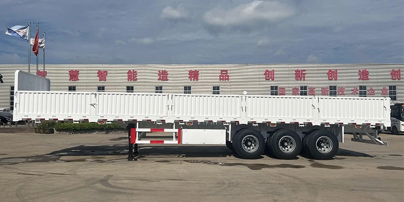 3axles Side Wall Semi Trailer 1