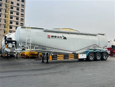 60T Powde Tanker Semi Trailer με άξονα BPW