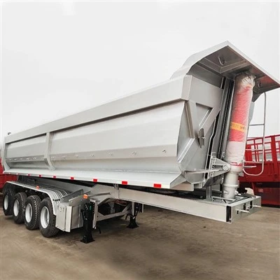 Εργοστάσιο Κίνας TONGYA Μάρκα U Shape Hyva Dump Trailer με κυλίνδρους προς πώληση