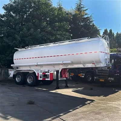 Υψηλής ποιότητας 2 άξονες Fuel Tanker Semi Trailer Oil Tanker Semi Trailer Customized