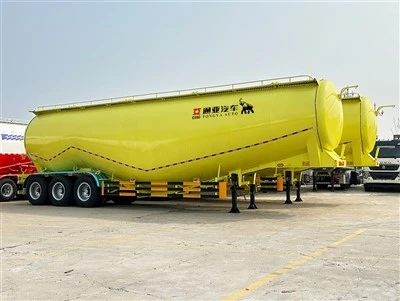 Powder Tanker Semi Trailer με 2 διαμερίσματα